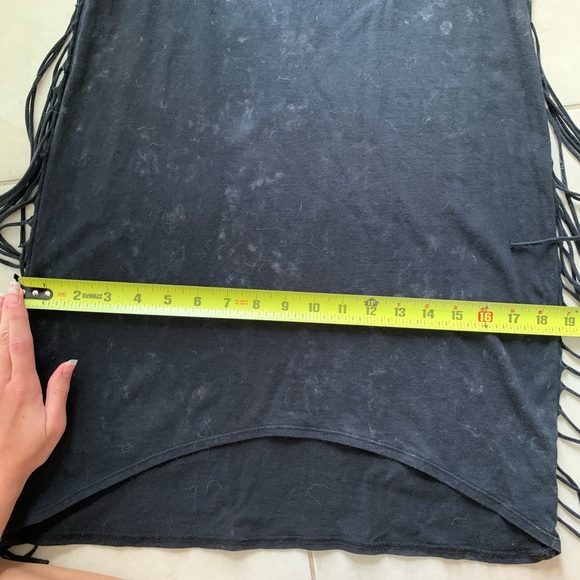 Charcoal fringe dress - Picture 9 of 9